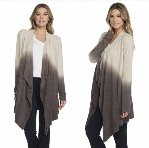 Barefoot Dreams Sweaters - Barefoot Dreams Bamboo Chic Lite Ombre Cardigan